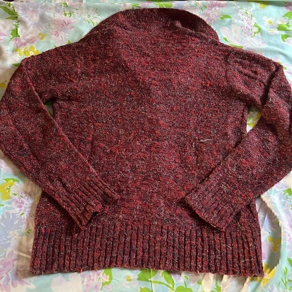 Vintage YSL Yves Saint Laurent Notched Collar Sweater - M - Picture 11 of 11